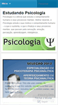 Mobile Screenshot of estudandopsicologia.wordpress.com