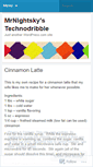Mobile Screenshot of mrnightsky.wordpress.com