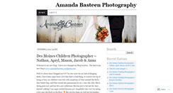 Desktop Screenshot of amandabasteen.wordpress.com