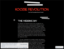 Tablet Screenshot of koozierevolution.wordpress.com