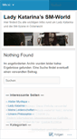 Mobile Screenshot of ladykatarina.wordpress.com