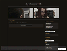 Tablet Screenshot of ladykatarina.wordpress.com