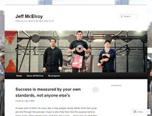 Tablet Screenshot of jeffmcelroy.wordpress.com