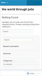 Mobile Screenshot of juliakristinacvj361.wordpress.com