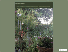 Tablet Screenshot of creativespark.wordpress.com