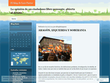 Tablet Screenshot of elblogdeluispastor.wordpress.com