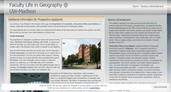 Desktop Screenshot of geoguwmadison.wordpress.com