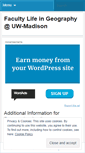 Mobile Screenshot of geoguwmadison.wordpress.com