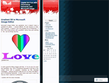 Tablet Screenshot of digitalartfun.wordpress.com