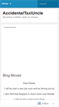 Mobile Screenshot of accidentaltaxiuncle.wordpress.com