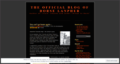 Desktop Screenshot of dorselanpher.wordpress.com