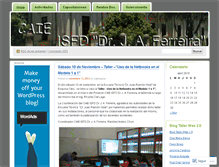 Tablet Screenshot of caiesquina.wordpress.com