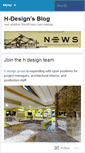 Mobile Screenshot of hdesigngroup.wordpress.com