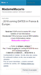 Mobile Screenshot of madamemacario.wordpress.com