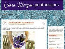 Tablet Screenshot of ciaramorganphotography.wordpress.com