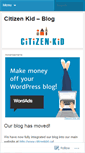 Mobile Screenshot of citizenkid.wordpress.com