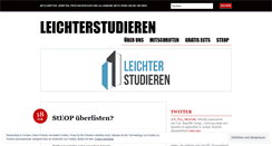 Desktop Screenshot of leichterstudieren.wordpress.com