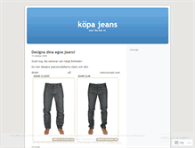 Tablet Screenshot of jeansmode.wordpress.com