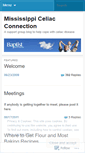 Mobile Screenshot of msceliacconnection.wordpress.com