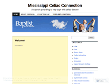 Tablet Screenshot of msceliacconnection.wordpress.com