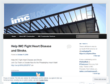 Tablet Screenshot of imcconstruction.wordpress.com