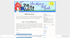 Desktop Screenshot of nomorefatdad.wordpress.com