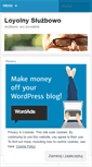 Mobile Screenshot of loyolny.wordpress.com