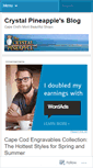 Mobile Screenshot of crystalpineapple.wordpress.com