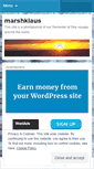 Mobile Screenshot of marshklaus.wordpress.com