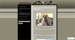 Desktop Screenshot of boofinsworld.wordpress.com