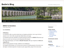 Tablet Screenshot of bedim.wordpress.com