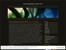 Tablet Screenshot of dougchamberlain.wordpress.com