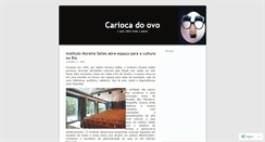 Desktop Screenshot of cariocadoovo.wordpress.com