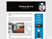 Tablet Screenshot of cariocadoovo.wordpress.com
