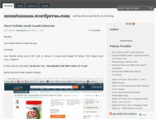 Tablet Screenshot of mumtazanas.wordpress.com