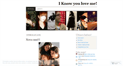 Desktop Screenshot of iknowyouloveme.wordpress.com