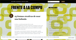 Desktop Screenshot of frentealacompu.wordpress.com