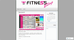 Desktop Screenshot of catfitness.wordpress.com