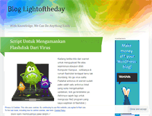 Tablet Screenshot of lightoftheday.wordpress.com