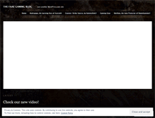 Tablet Screenshot of faaegaming.wordpress.com