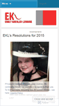 Mobile Screenshot of eklemaire.wordpress.com