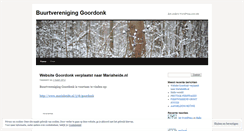 Desktop Screenshot of goordonk.wordpress.com