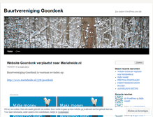 Tablet Screenshot of goordonk.wordpress.com