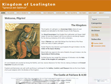Tablet Screenshot of loafington.wordpress.com