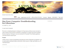 Tablet Screenshot of latinafrica.wordpress.com