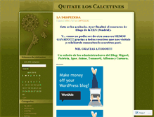 Tablet Screenshot of calcetinest.wordpress.com