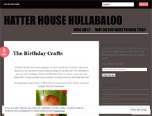 Tablet Screenshot of hatterhousehullabaloo.wordpress.com
