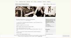 Desktop Screenshot of estudosfeministas.wordpress.com