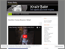 Tablet Screenshot of krazybaby.wordpress.com