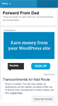 Mobile Screenshot of forwardfromdad.wordpress.com